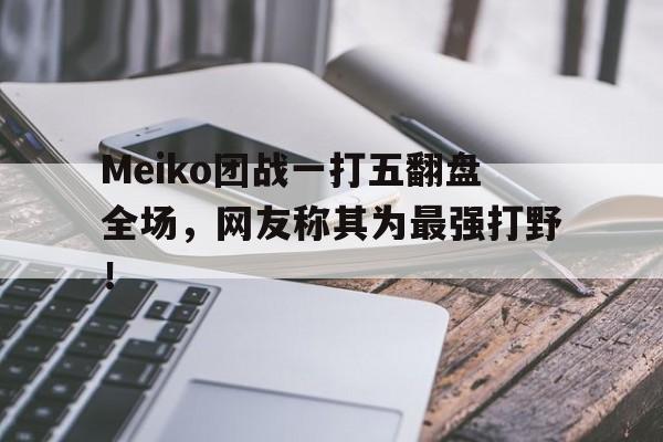 开云体云app官网登录入口-Meiko团战一打五翻盘全场，网友称其为最强打野！